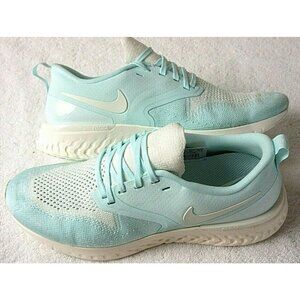 Nike Women's Odyssey React 2 FK Running Shoes Teal Tint Sail AH1016 301 NIB